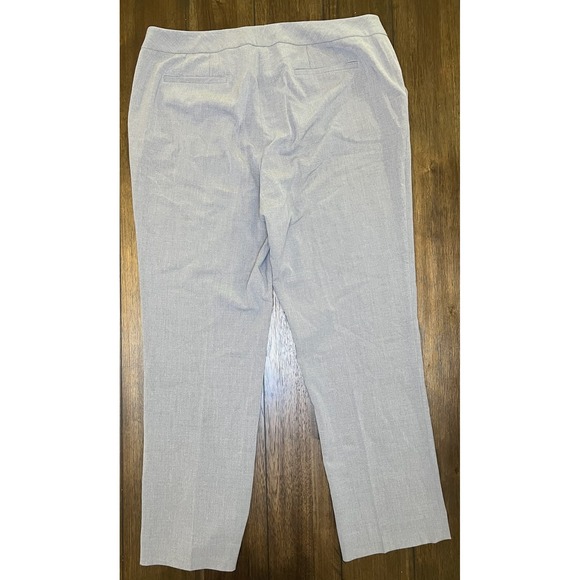 Liz Claiborne Gray Straight Leg Dress Pants Women's Size 16W - Picture 3 of 3